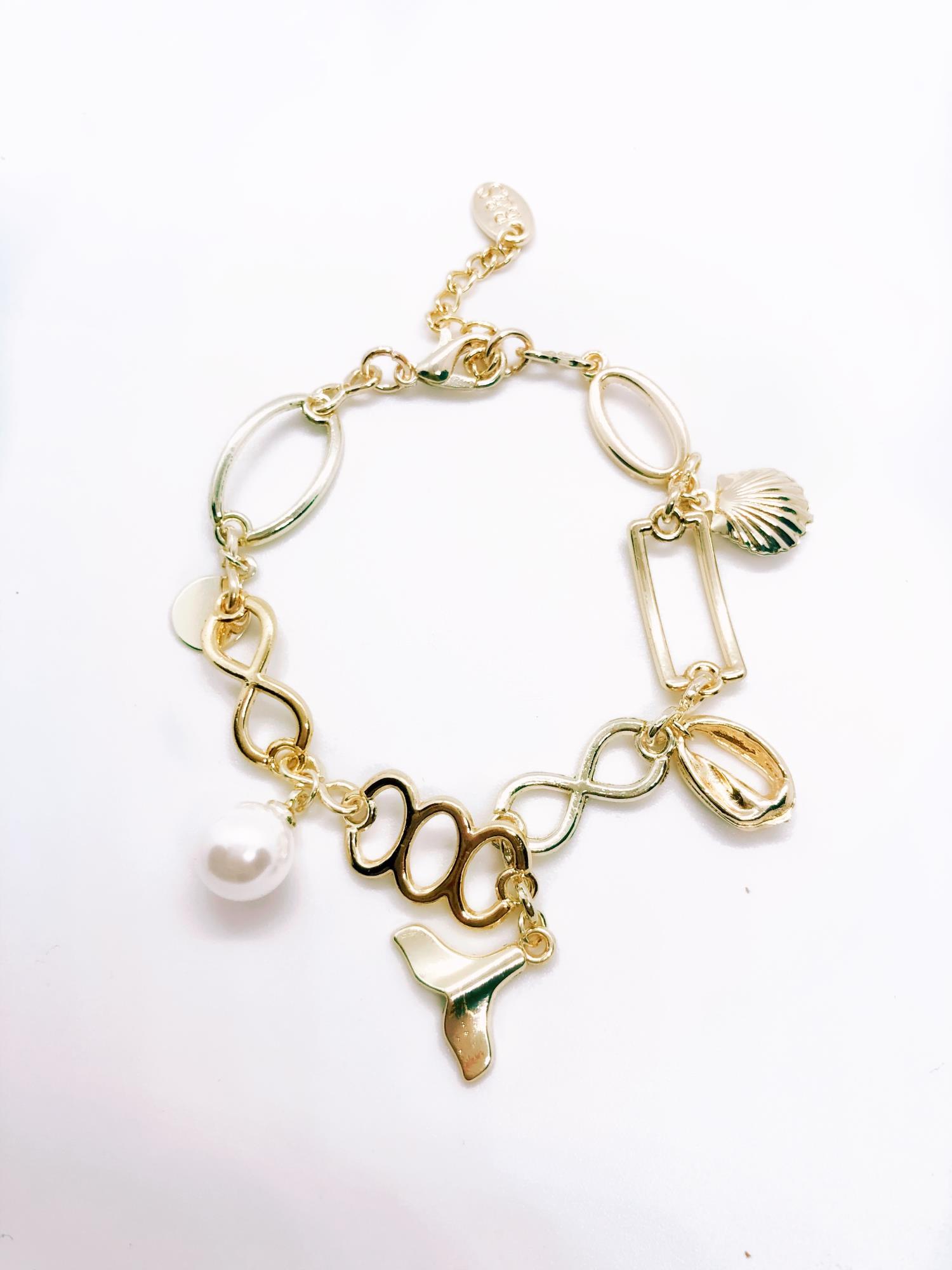 Gold İnci Bracelet