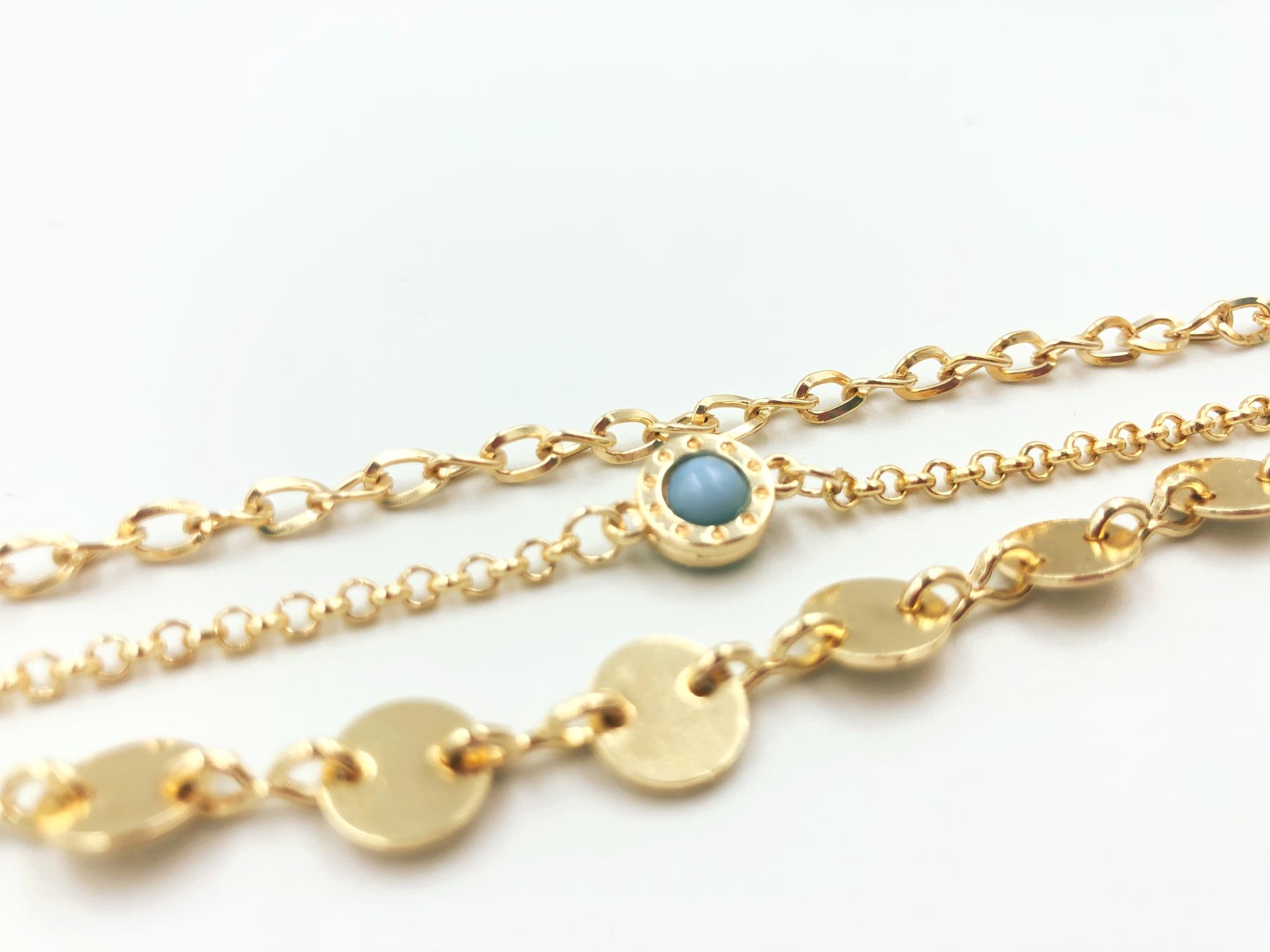 Gold Plaque Bracelet