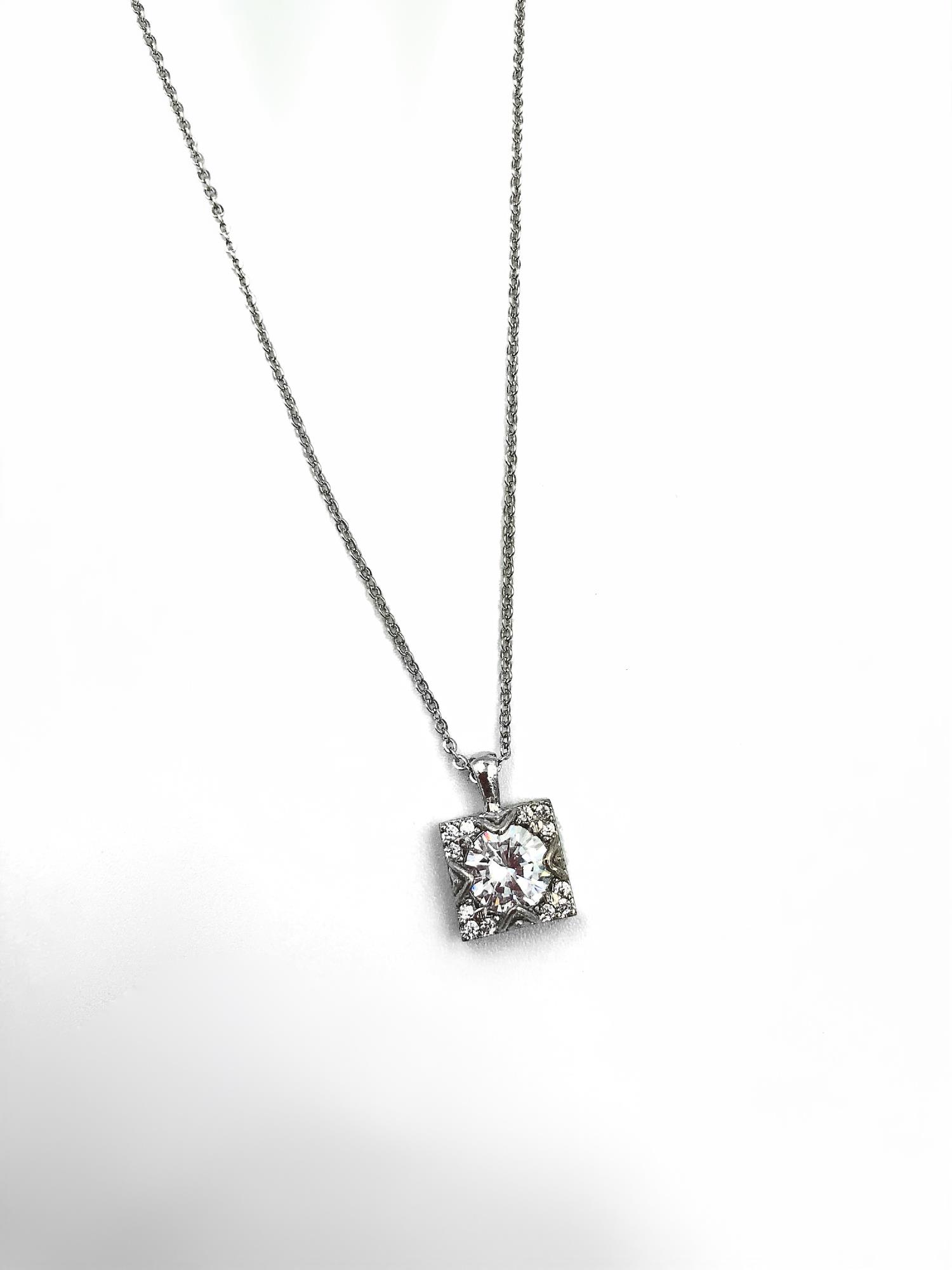 Zircon Baget Necklace